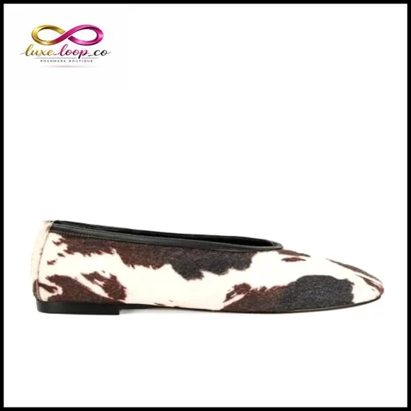 Comfort Ballet Flats Slip On Round Toe Memory Foam Insole Casual Work Shoes - Picture 4 of 6